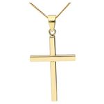 9ct Gold Cross Necklaces