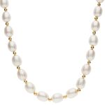 9ct Gold Pearl Necklaces