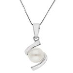 9ct White Gold Pearl Necklaces