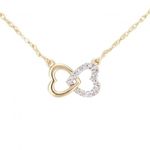 Diamond Heart Shape Necklaces
