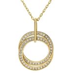 Halo Pendant Necklaces