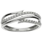 9ct White Gold Rings