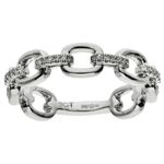 9ct White Gold Diamond Rings