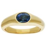 Gold Sapphire Rings