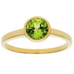 Gold Solitaire Rings