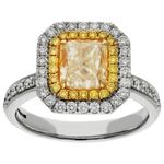 White Gold Diamond Dress and Cocktail Rings