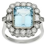 White Gold Dress and Cocktail Rings